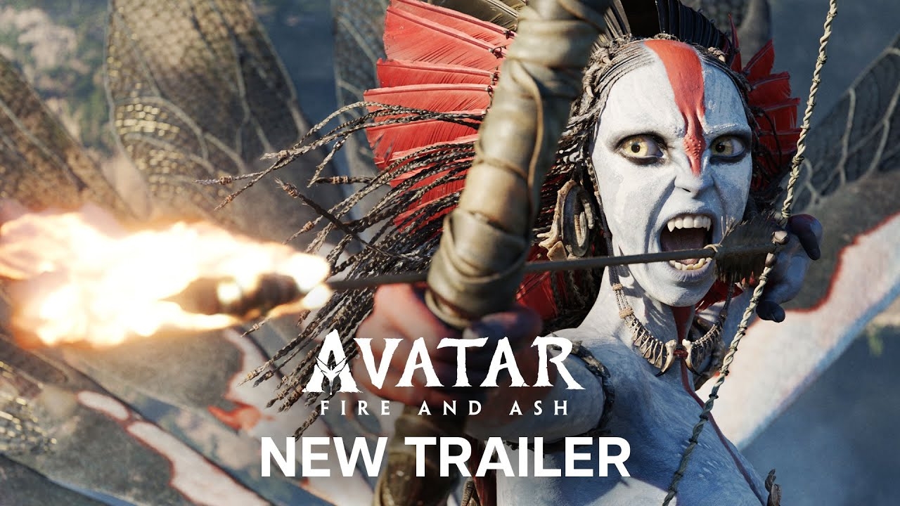 Film backdrop for AVATAR FIRE AND ASH